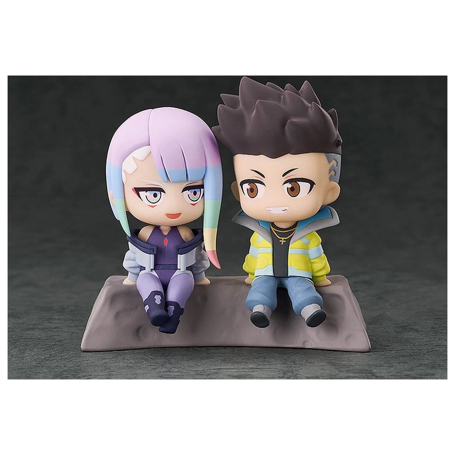 Cyberpunk: Edgerunners Qset+ Figurki z PVC 2-Pak David & Lucy 8 cm zdjęcie produktu