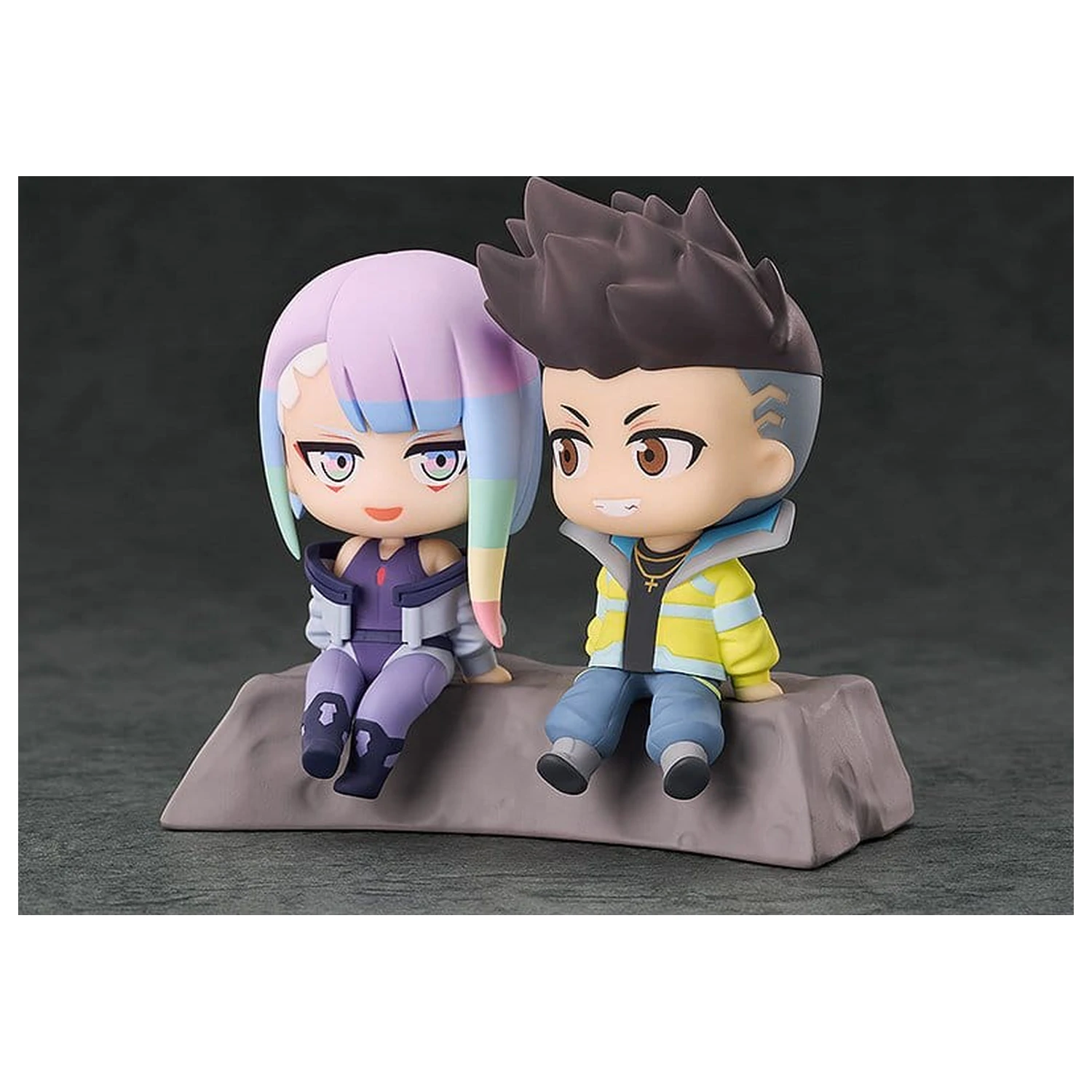 Cyberpunk: Edgerunners Qset+ Figurki z PVC 2-Pak David & Lucy 8 cm zdjęcie produktu