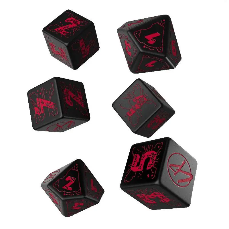 Cyberpunk Edition Zestaw Kości Night City Essential (6) zdjęcie produktu