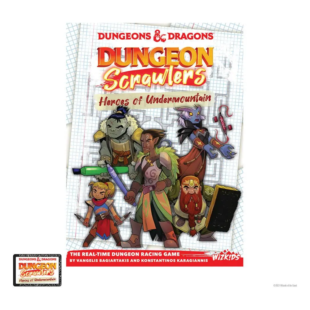 D&amp;D Dungeon Scrawlers: Heroes of Undermountain Gra Planszowa *English Version* zdjęcie produktu