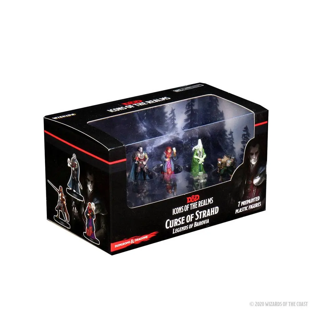 D&D Icons of the Realms: Curse of Strahd pre-painted Miniatures Legends of Barovia Premium Box Set - Figurki zdjęcie produktu