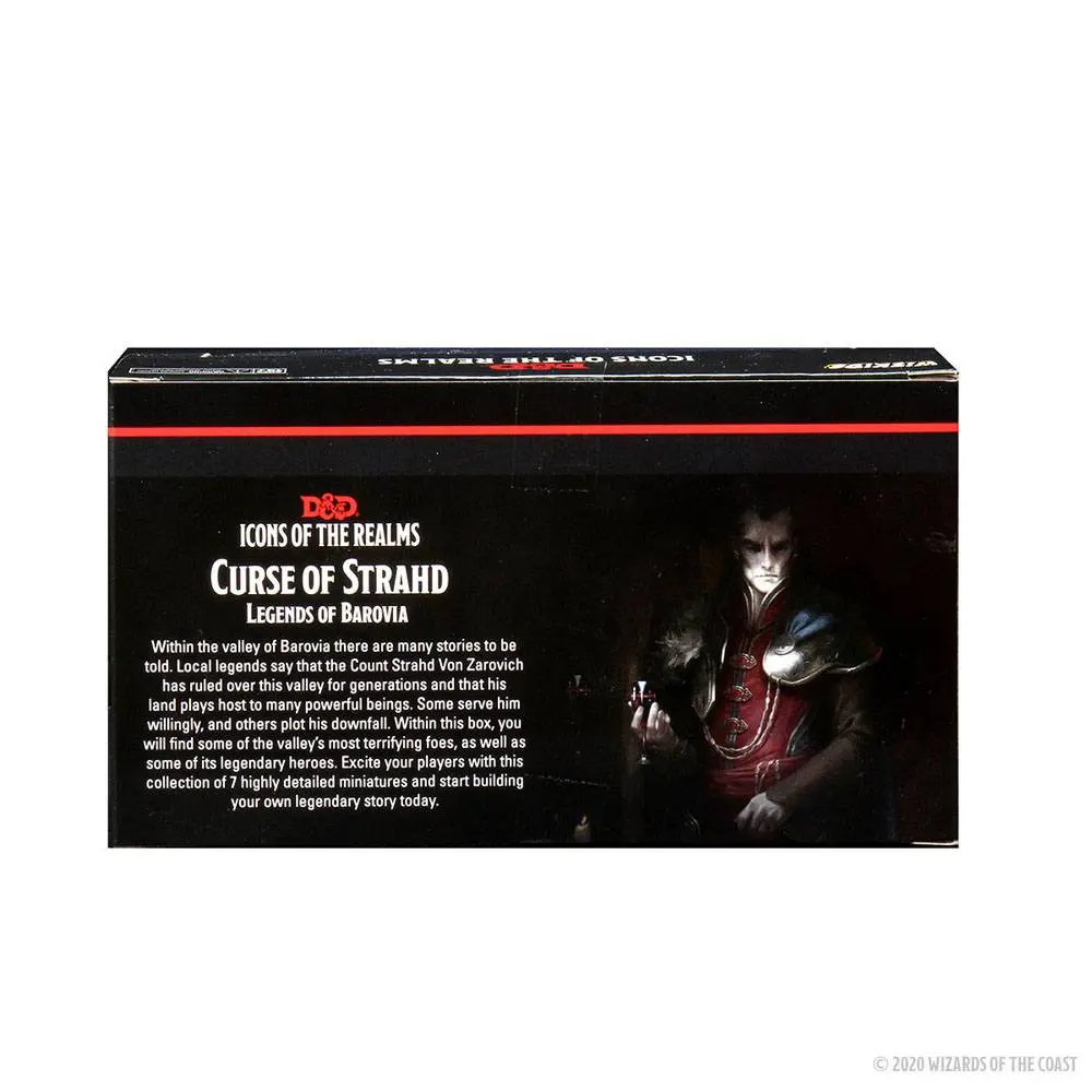 D&D Icons of the Realms: Curse of Strahd pre-painted Miniatures Legends of Barovia Premium Box Set - Figurki zdjęcie produktu
