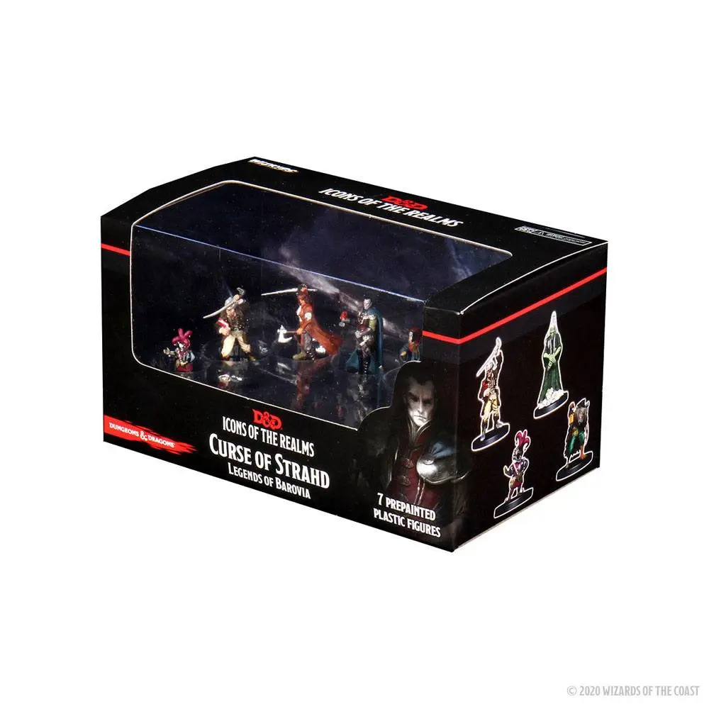 D&D Icons of the Realms: Curse of Strahd pre-painted Miniatures Legends of Barovia Premium Box Set - Figurki zdjęcie produktu