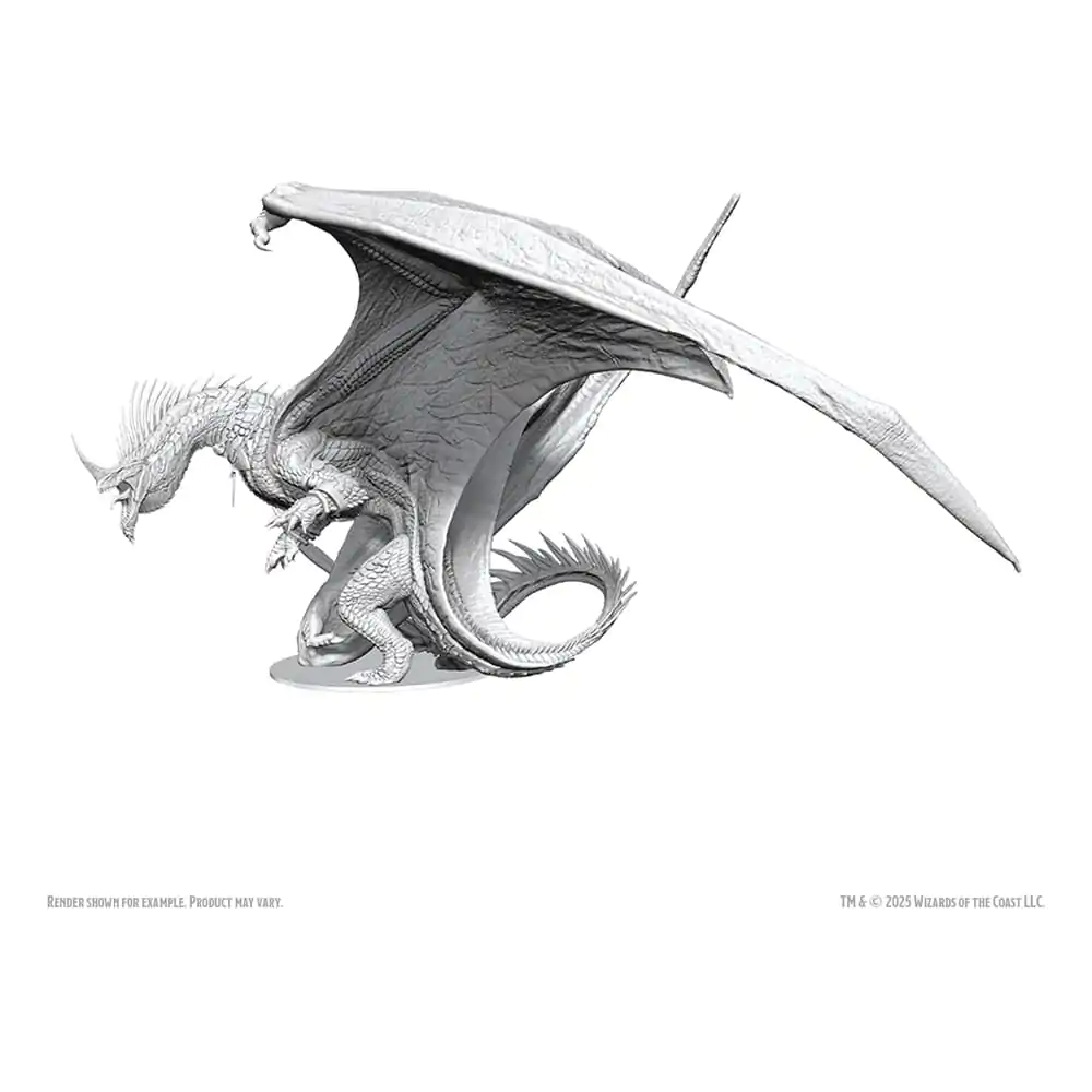 D&D Nolzur's Marvelous Miniatures Niepomalowane Miniatury Prastary Niebieski Smok 20 cm zdjęcie produktu