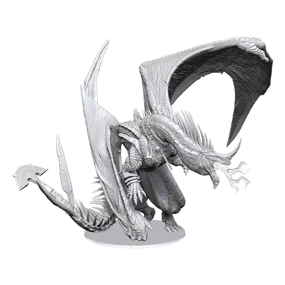 D&D Nolzur's Marvelous Miniatures Niepomalowane Miniatury Prastary Niebieski Smok 20 cm zdjęcie produktu