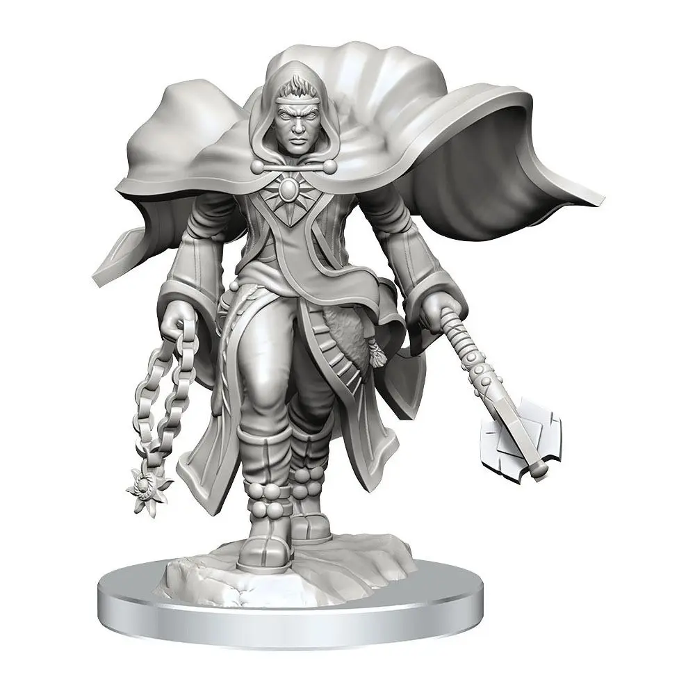 D&D Nolzur's Marvelous Miniatures Niepomalowane Miniaturki 2-Pack Aasimar Kleryk Mężczyzna zdjęcie produktu