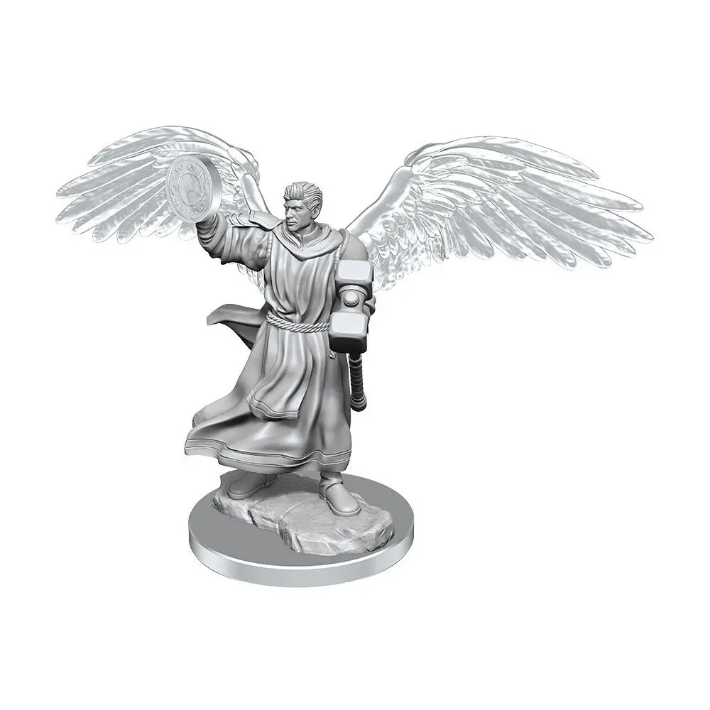 D&D Nolzur's Marvelous Miniatures Niepomalowane Miniaturki 2-Pack Aasimar Kleryk Mężczyzna zdjęcie produktu