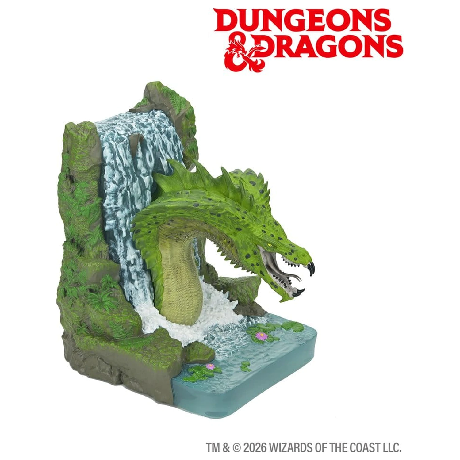 D&D Podpórka do książek Zielony Smok 18 cm zdjęcie produktu