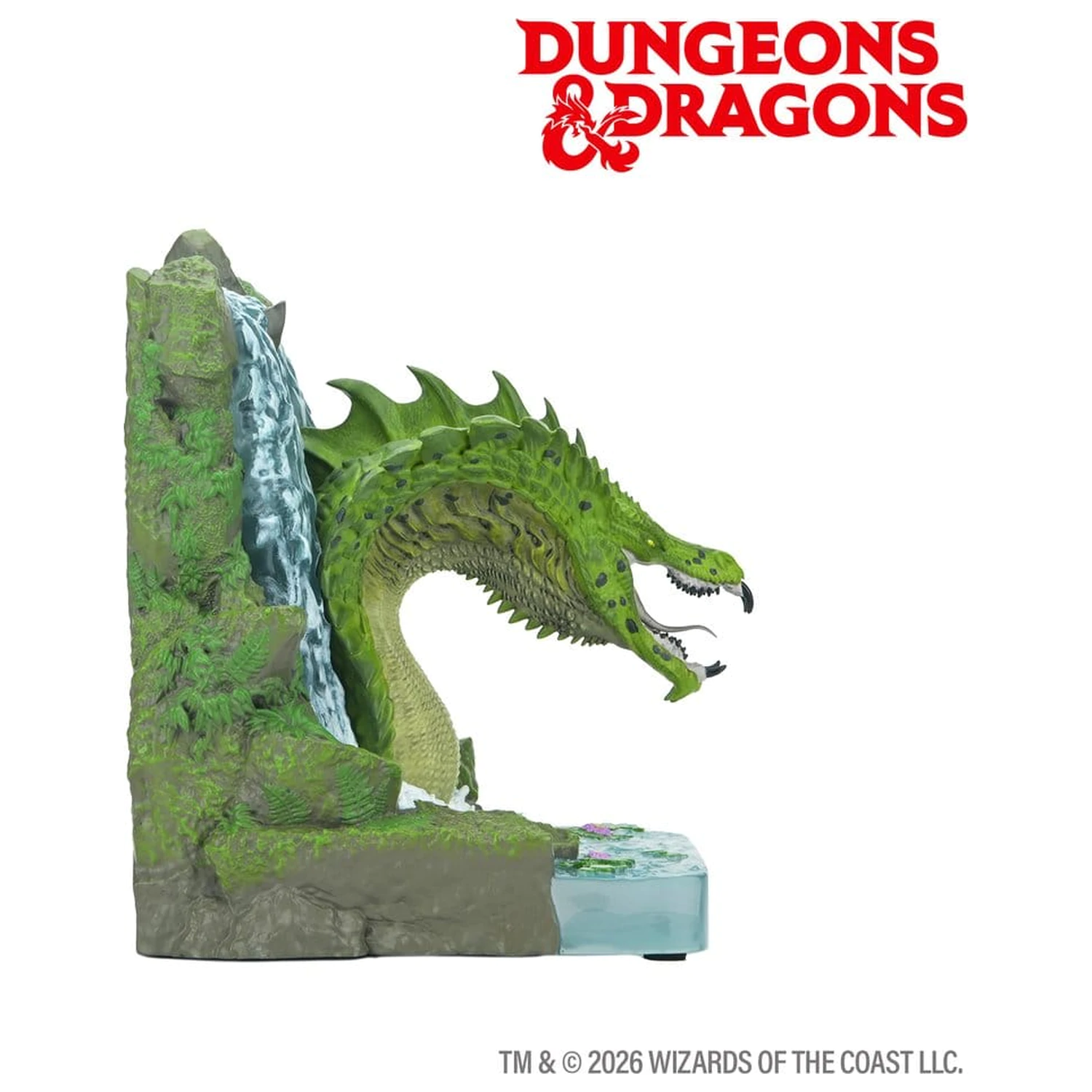 D&D Podpórka do książek Zielony Smok 18 cm zdjęcie produktu