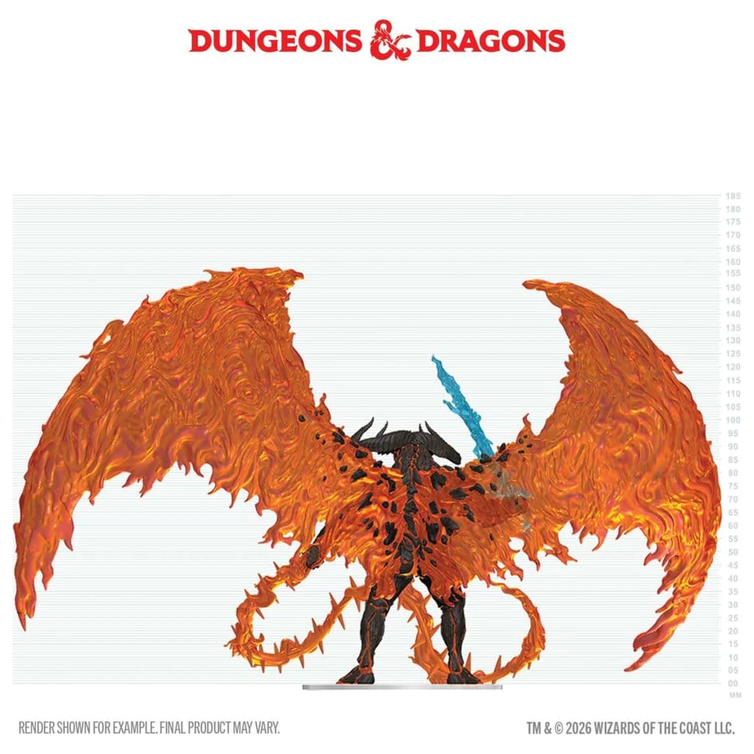 D&D Icons of the Realms Boxed prepainted Miniatures Balor 20 cm zdjęcie produktu