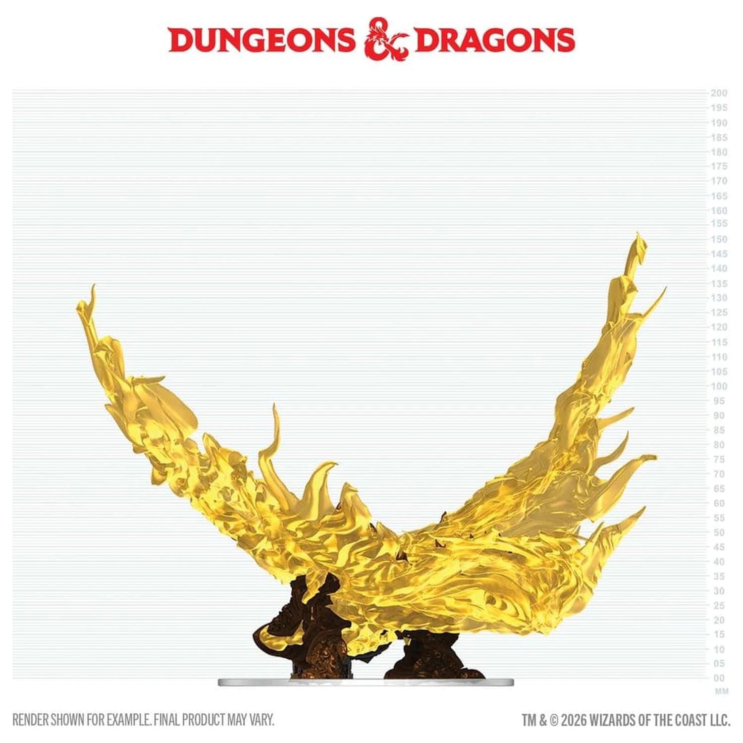 D&D Icons of the Realms Boxed prepainted Miniatures Hollow Dragon 18 cm zdjęcie produktu