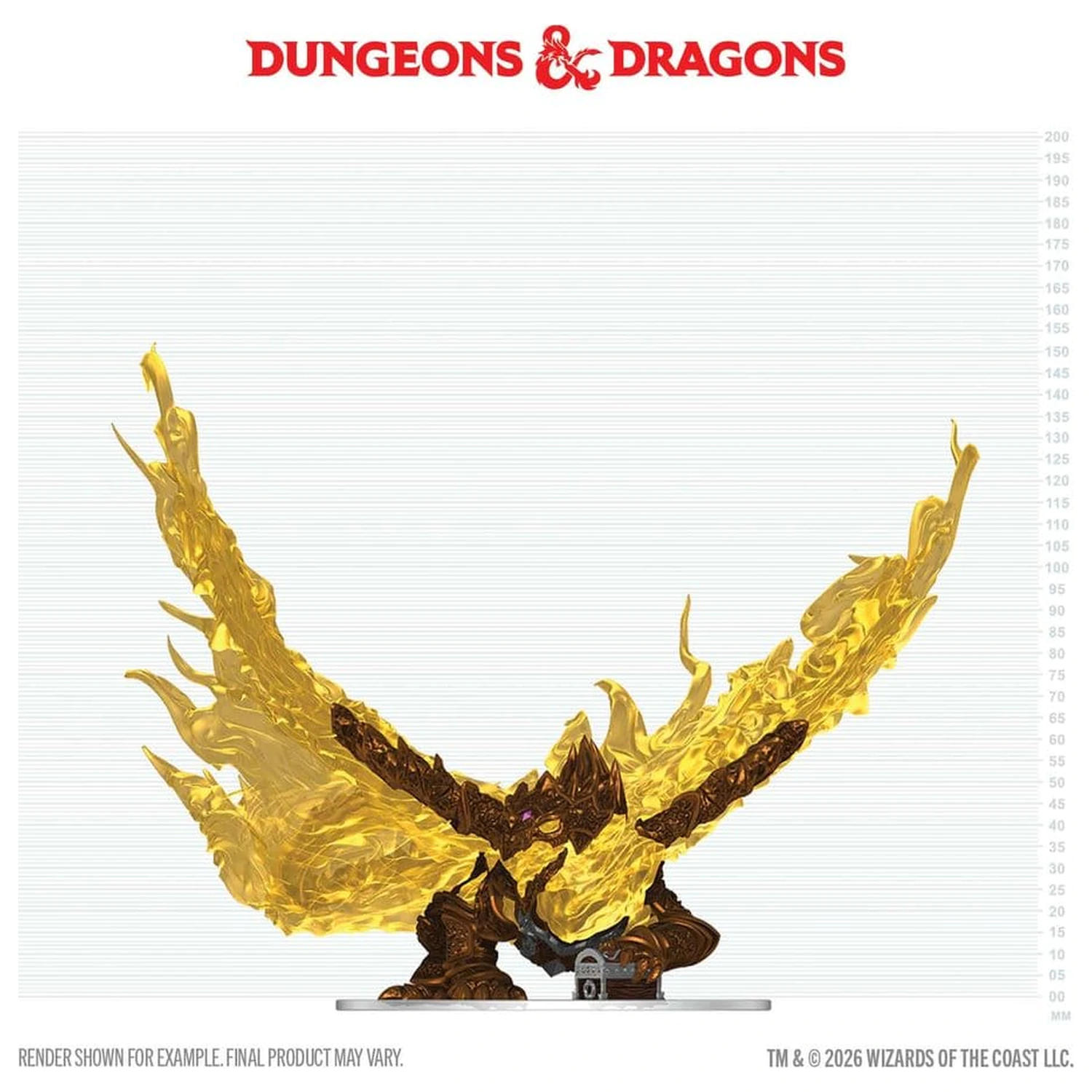 D&D Icons of the Realms Boxed prepainted Miniatures Hollow Dragon 18 cm zdjęcie produktu