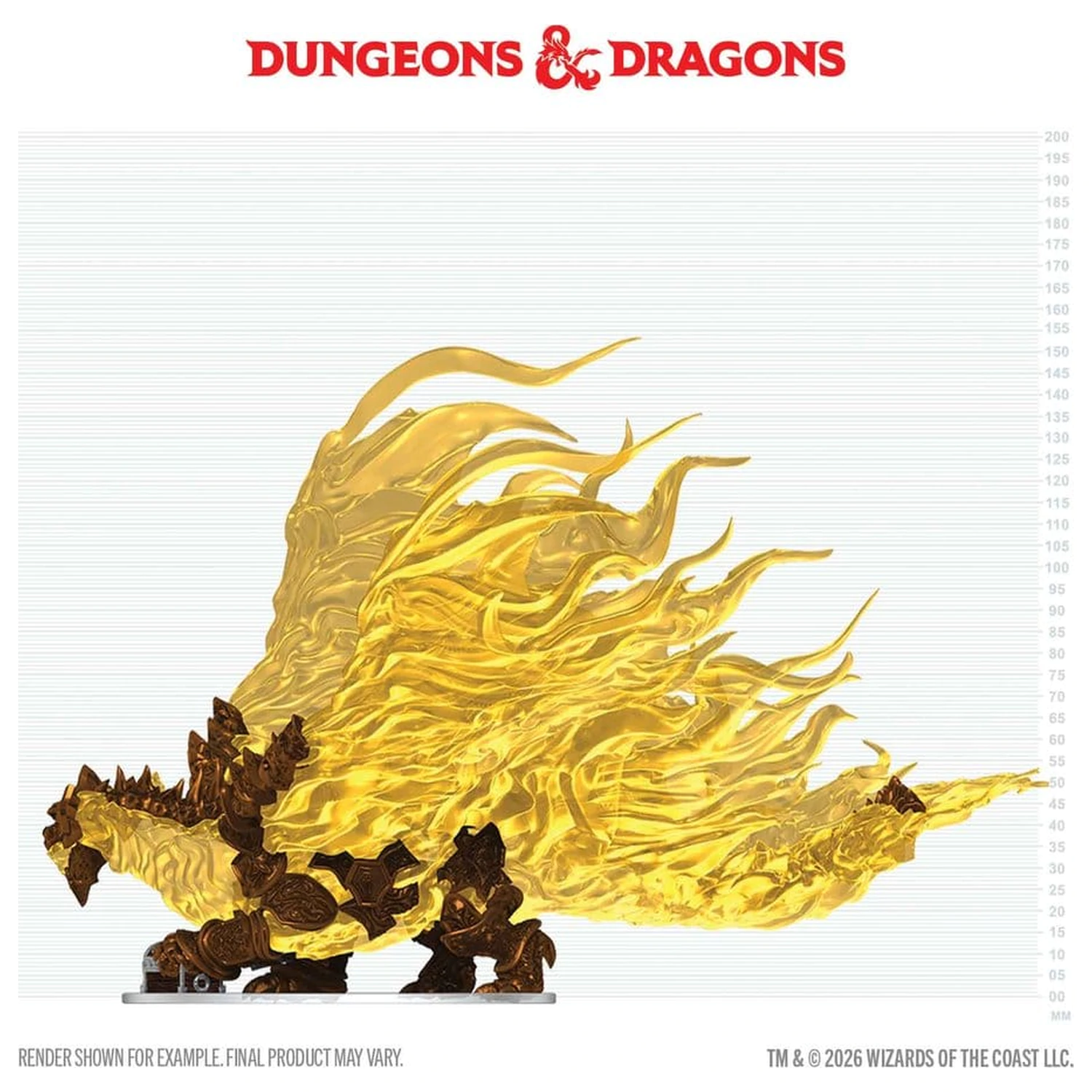 D&D Icons of the Realms Boxed prepainted Miniatures Hollow Dragon 18 cm zdjęcie produktu