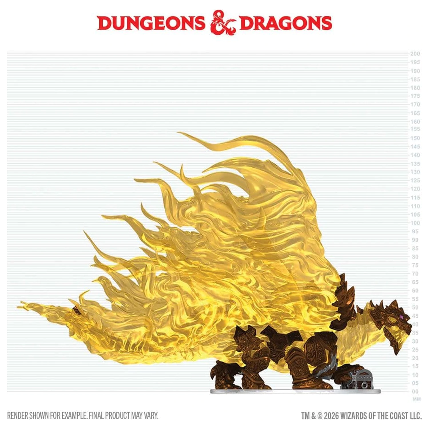 D&D Icons of the Realms Boxed prepainted Miniatures Hollow Dragon 18 cm zdjęcie produktu