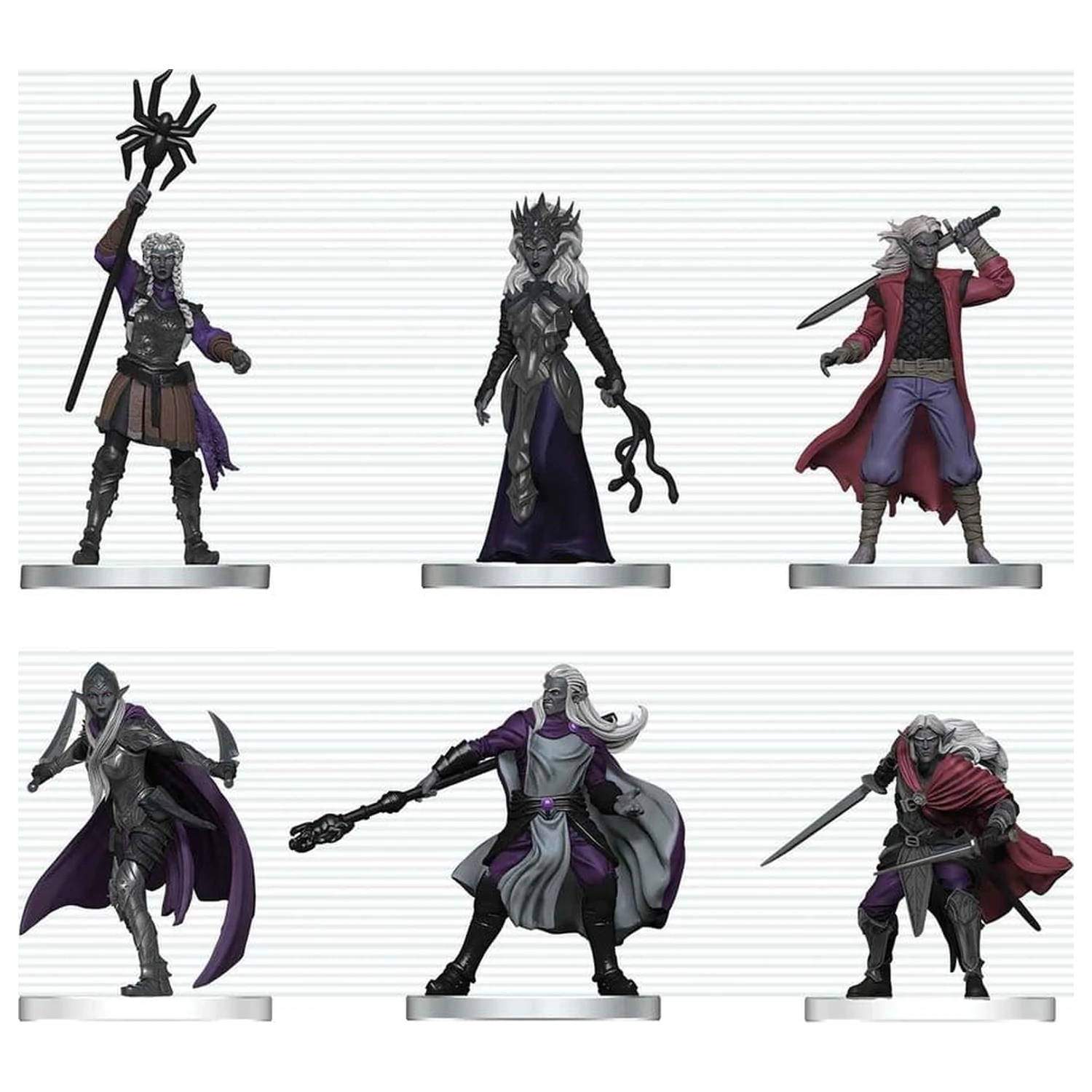 D&D Icons of the Realms Mini Figurki Drow Warband 20 cm zdjęcie produktu