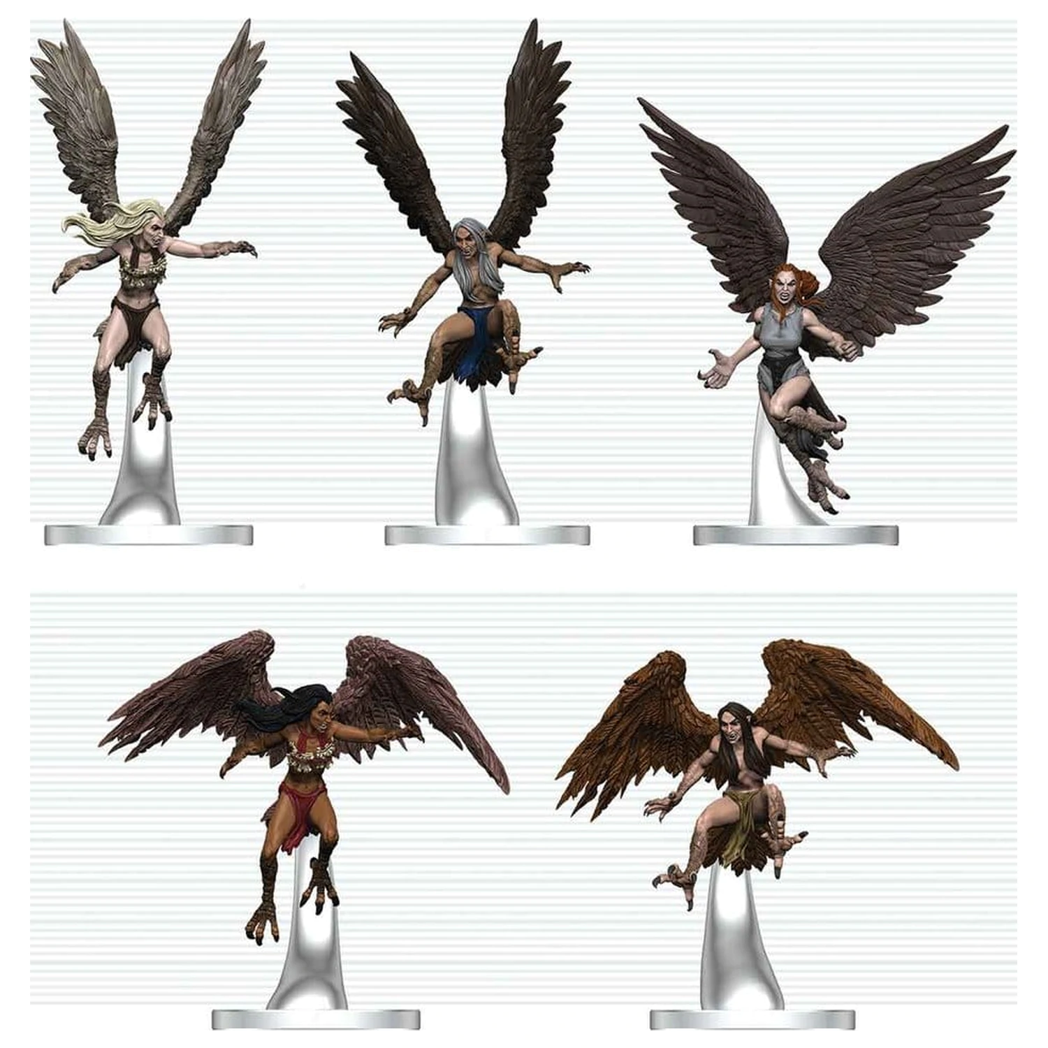 D&D Icons of the Realms Mini Figurki Harpy Flock 20 cm zdjęcie produktu