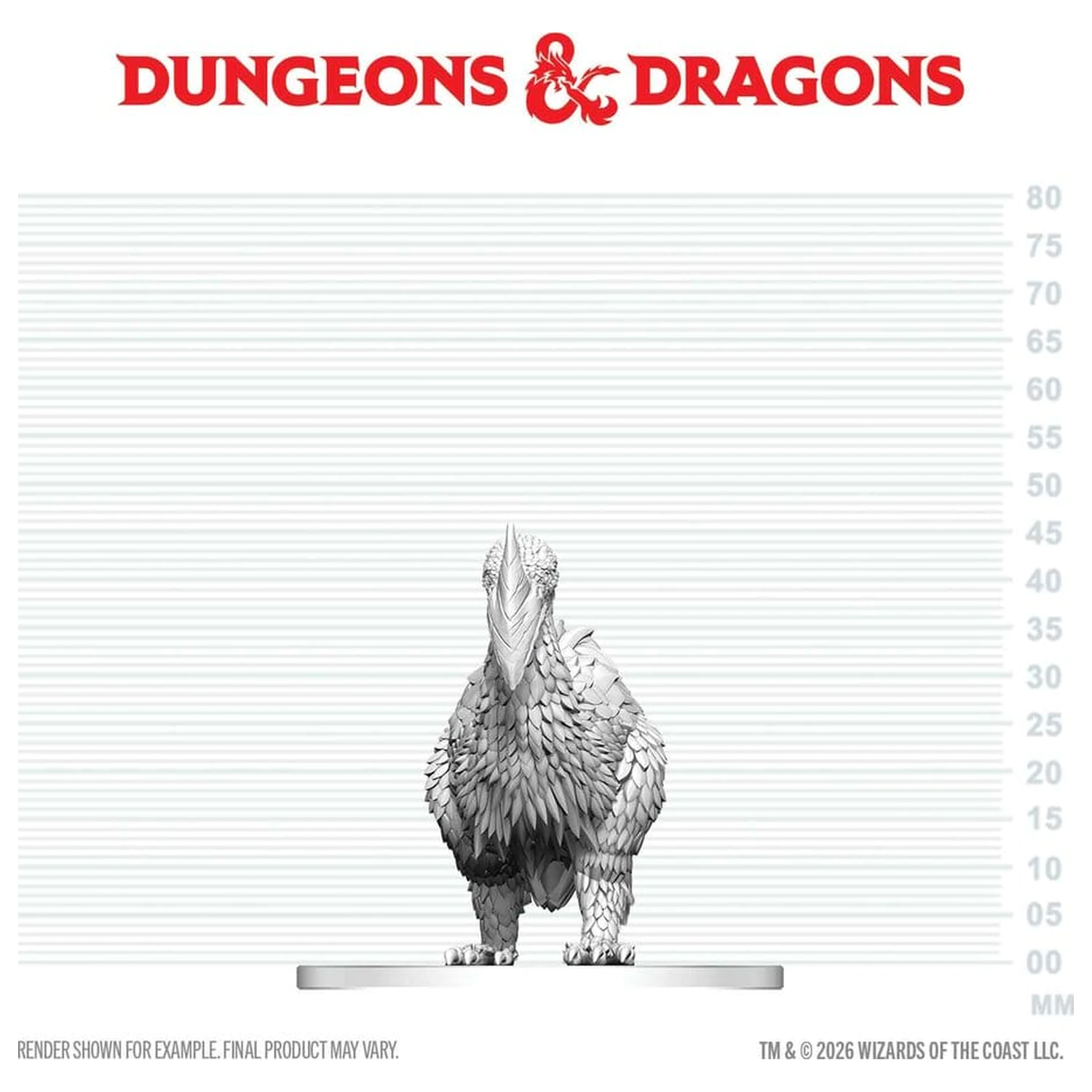 D&D Nolzur's Marvelous Miniatures Mini Figurka Axe Beak zdjęcie produktu