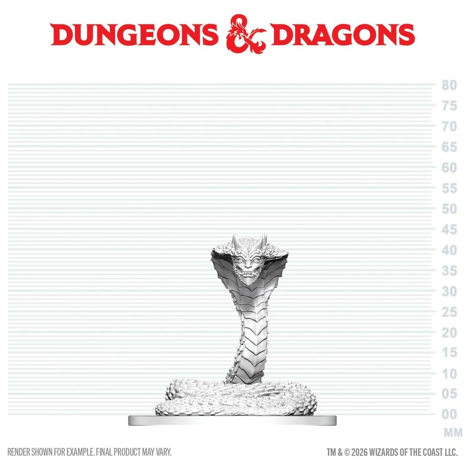 D&D Nolzur's Marvelous Miniatures Mini Figurka Guardian Naga zdjęcie produktu