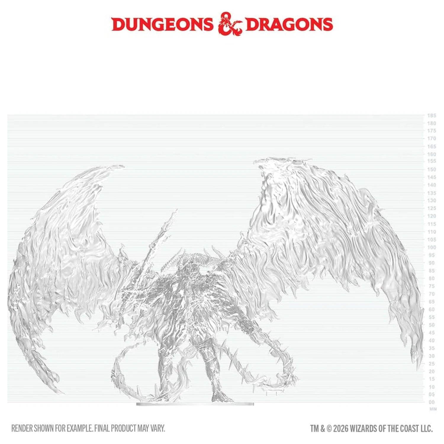 D&D Nolzur's Marvelous Miniatures Unpainted Boxed Miniatura Balor 20 cm zdjęcie produktu