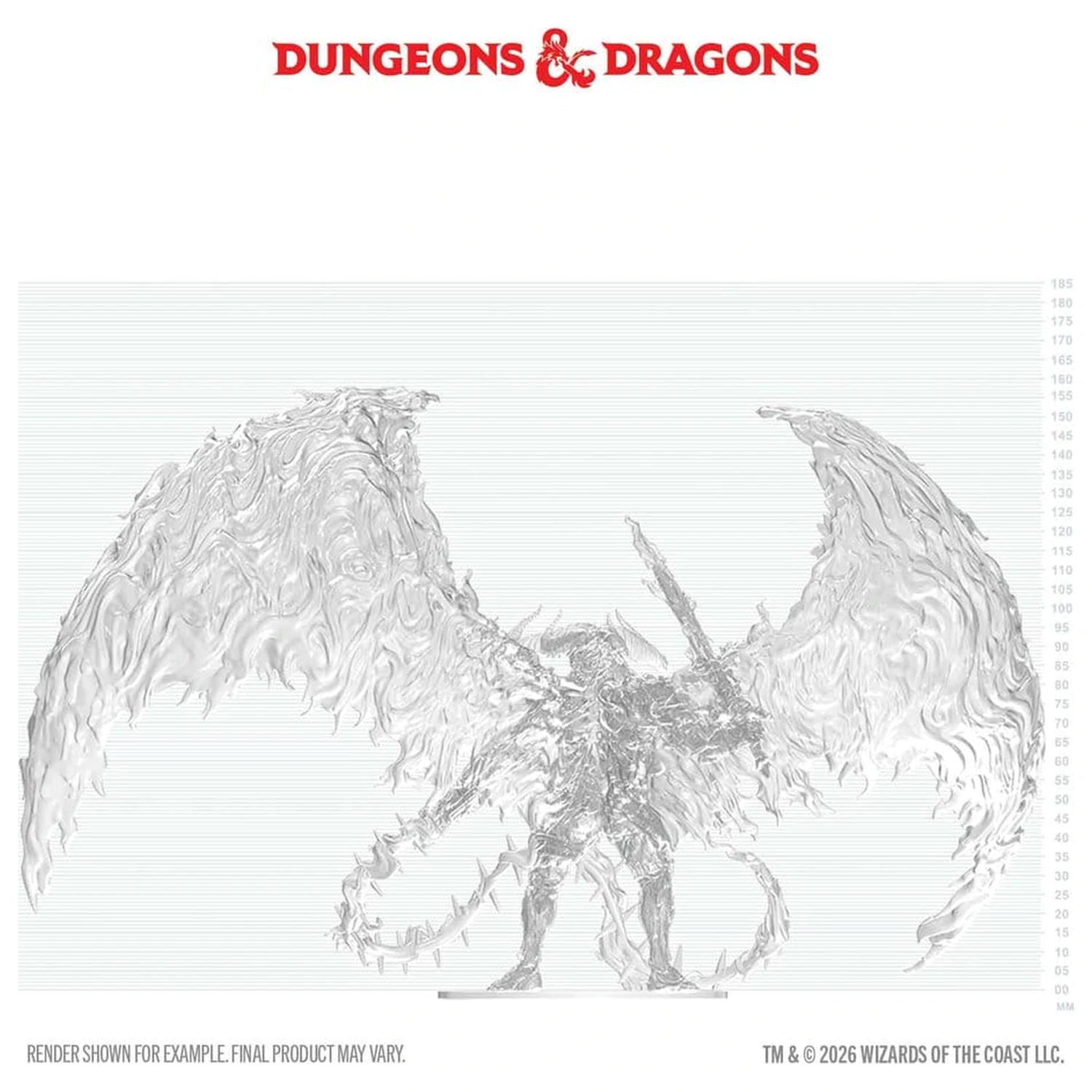 D&D Nolzur's Marvelous Miniatures Unpainted Boxed Miniatura Balor 20 cm zdjęcie produktu