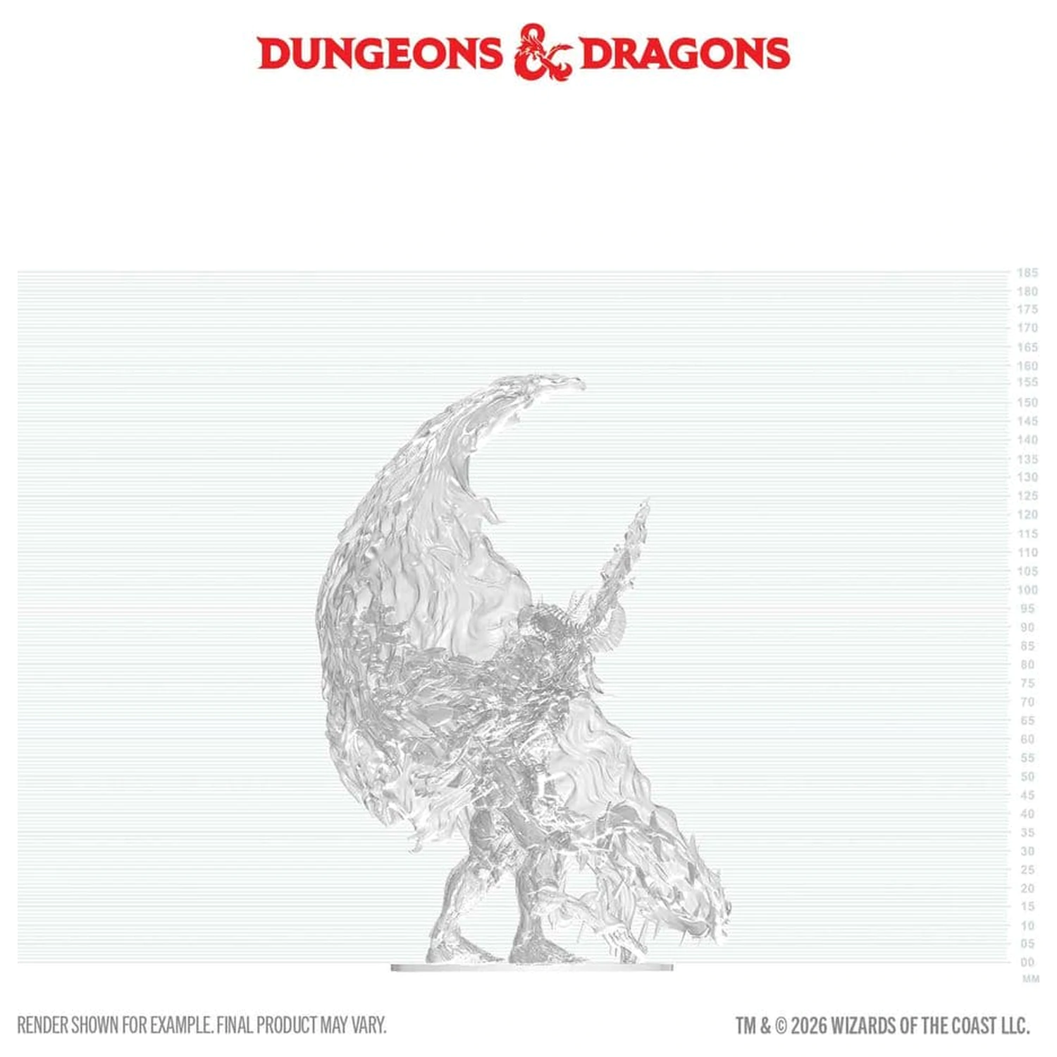D&D Nolzur's Marvelous Miniatures Unpainted Boxed Miniatura Balor 20 cm zdjęcie produktu