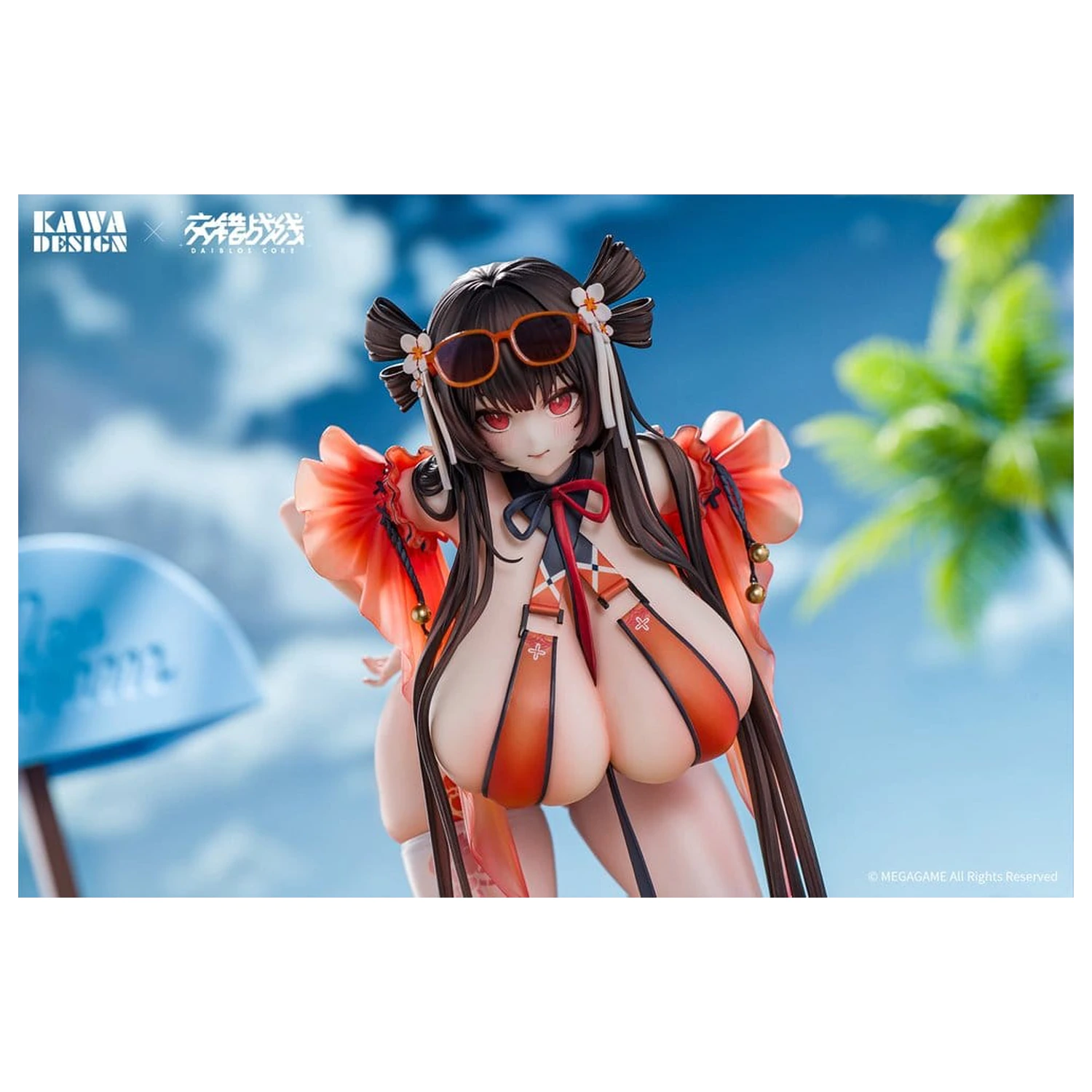 Daiblos Core Figurka PVC 1/6 Maree Rouge Rakubai no Utage 25 cm zdjęcie produktu