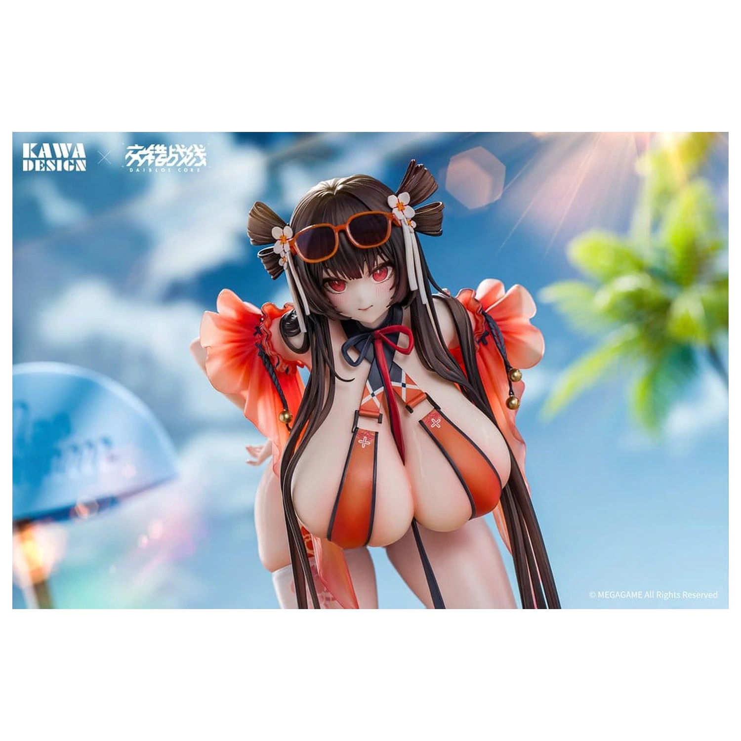 Daiblos Core PVC Figurka 1/6 Maree Rouge Rakubai no Utage Wet Ver. 25 cm zdjęcie produktu