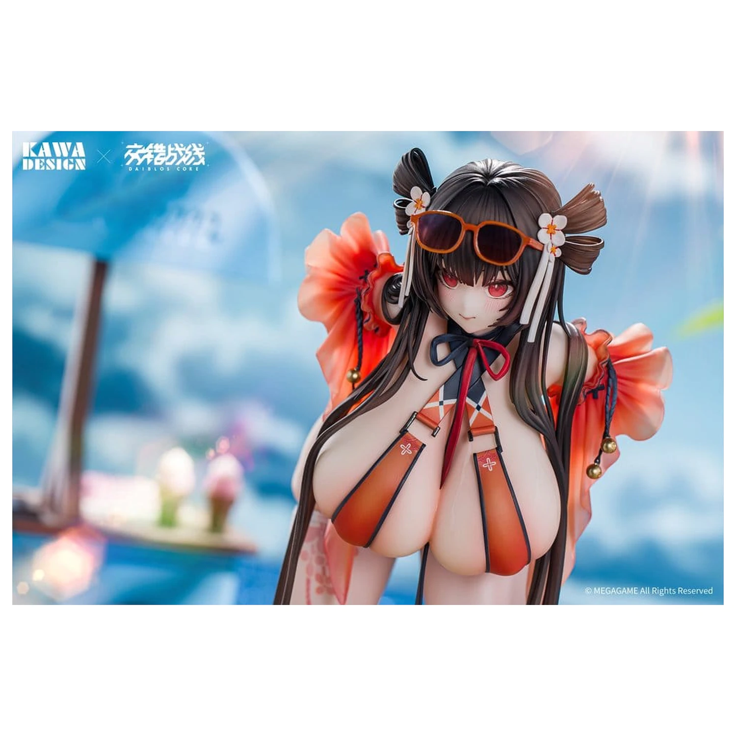 Daiblos Core PVC Figurka 1/6 Maree Rouge Rakubai no Utage Wet Ver. 25 cm zdjęcie produktu