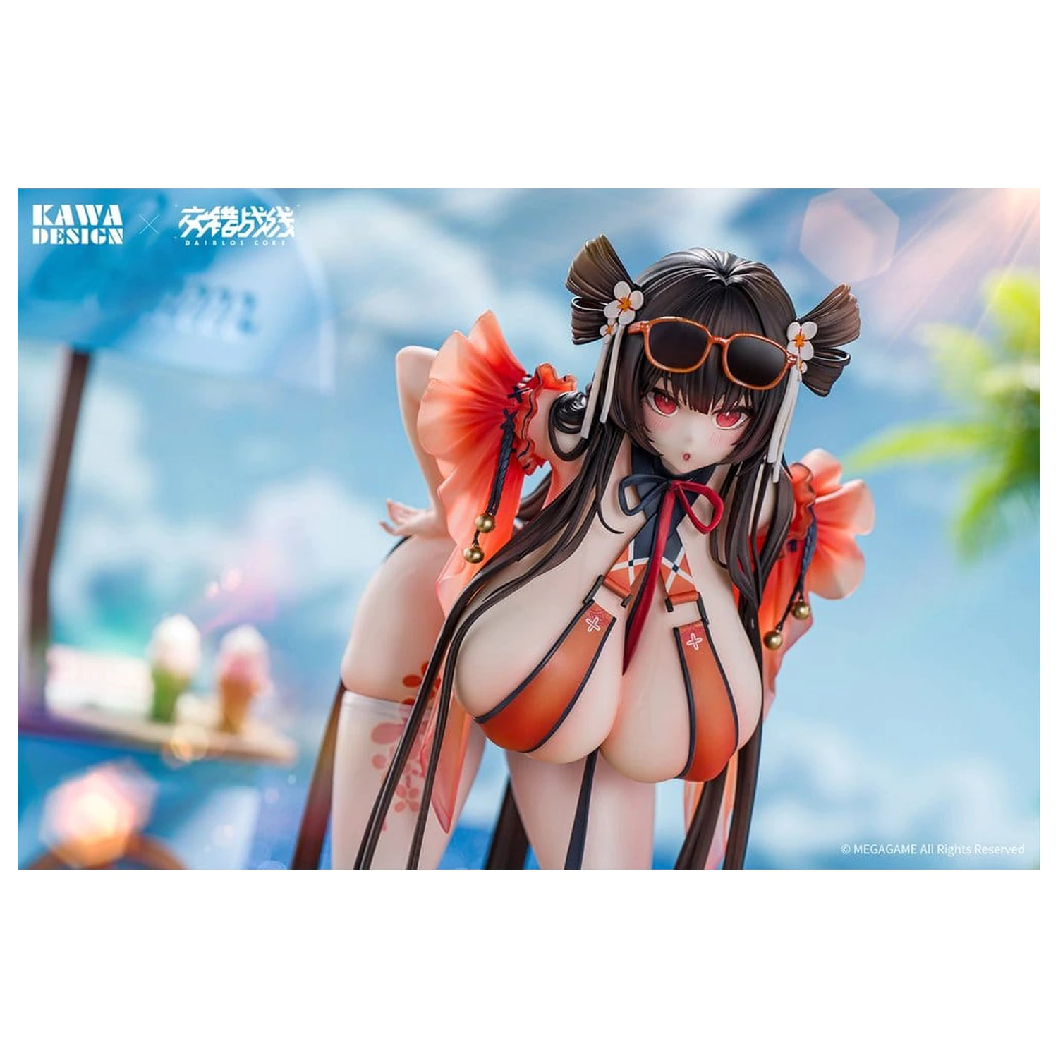 Daiblos Core PVC Figurka 1/6 Maree Rouge Rakubai no Utage Wet Ver. 25 cm zdjęcie produktu
