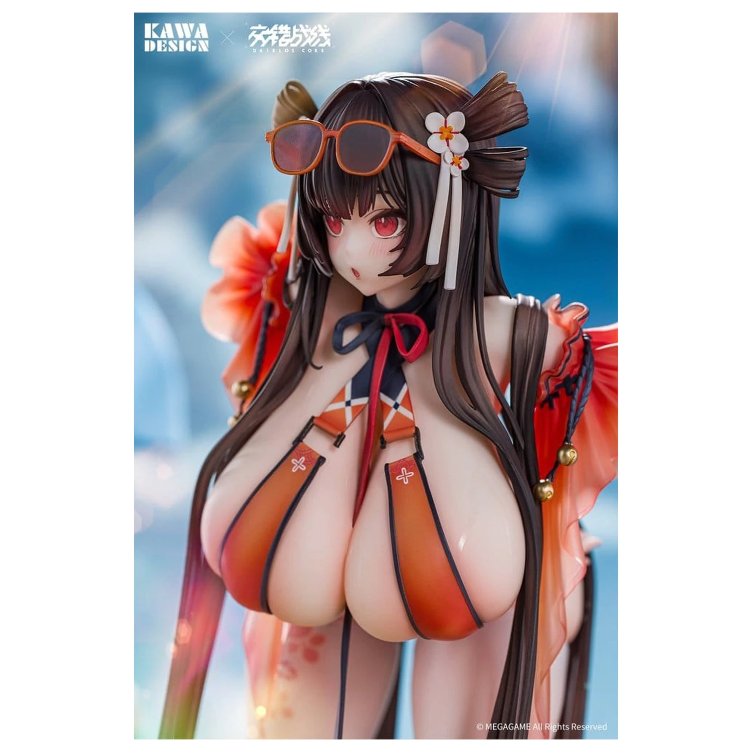 Daiblos Core PVC Figurka 1/6 Maree Rouge Rakubai no Utage Wet Ver. 25 cm zdjęcie produktu