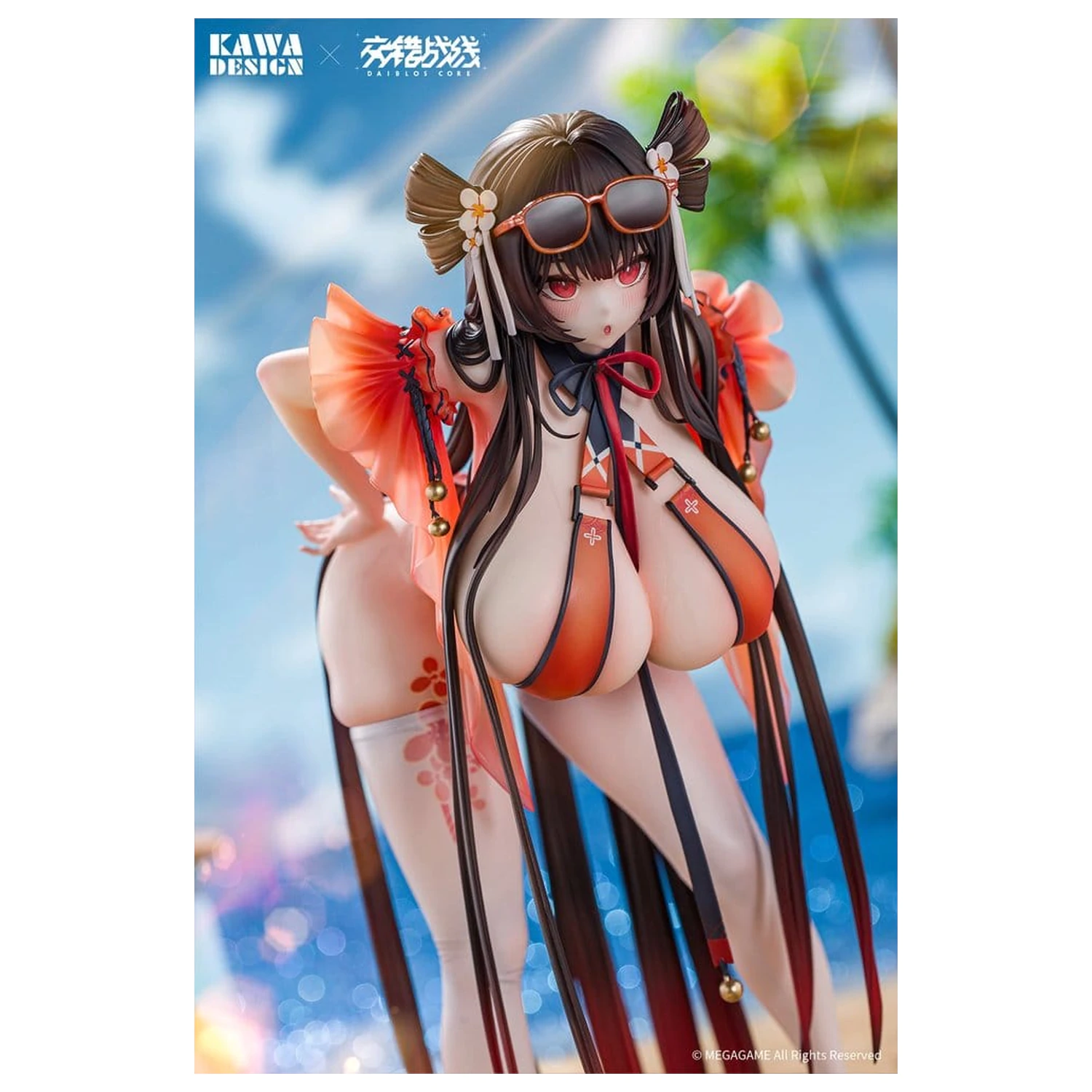 Daiblos Core PVC Figurka 1/6 Maree Rouge Rakubai no Utage Wet Ver. 25 cm zdjęcie produktu
