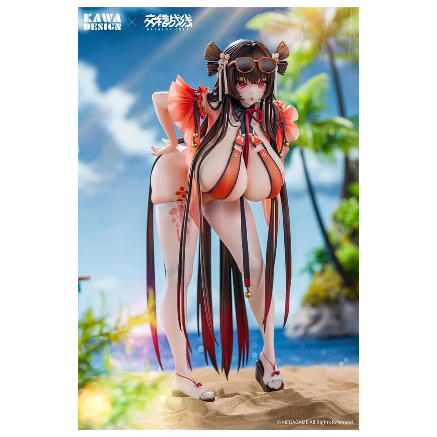 Daiblos Core PVC Figurka 1/6 Maree Rouge Rakubai no Utage Wet Ver. 25 cm zdjęcie produktu