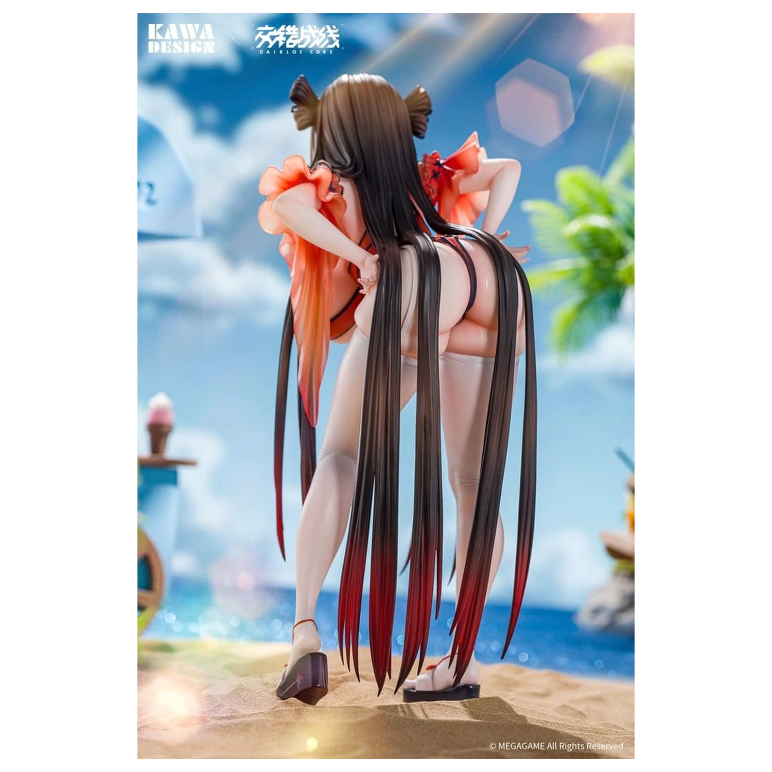 Daiblos Core PVC Figurka 1/6 Maree Rouge Rakubai no Utage Wet Ver. 25 cm zdjęcie produktu