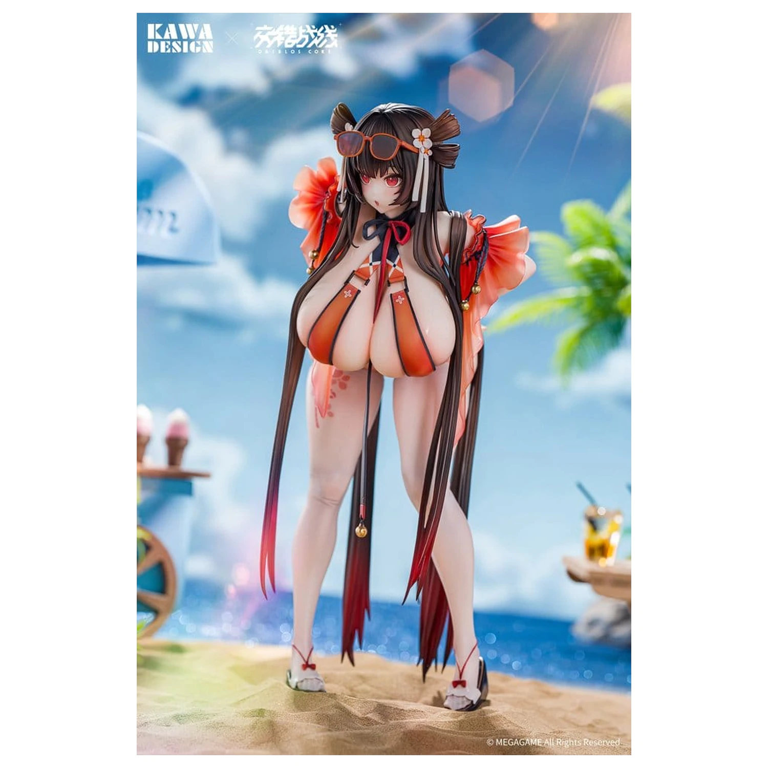 Daiblos Core PVC Figurka 1/6 Maree Rouge Rakubai no Utage Wet Ver. 25 cm zdjęcie produktu