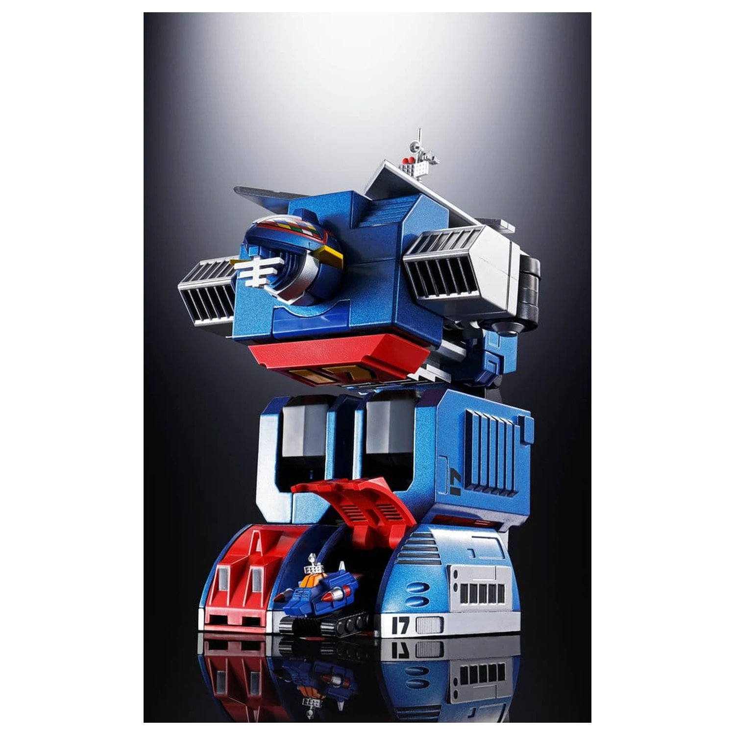 Daitetsujin 17 Soul of Chogokin Diecast Action Figure GX-101S Daitetsujin 17 i 18 Graviton Box 18 cm zdjęcie produktu
