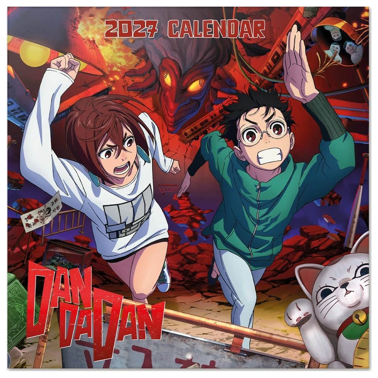 Kalendarz ścienny Dan Da Dan 2027 30 x 30 cm zdjęcie produktu