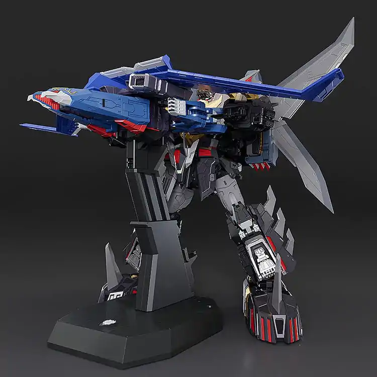 Dancouga - Super Bestia Maszyna Bóg Diecast / PVC Figurka The Gattai Black Wing 20 cm zdjęcie produktu