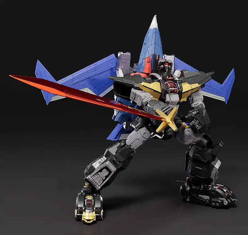 Dancouga - Super Bestia Maszyna Bóg Diecast / PVC Figurka The Gattai Black Wing 20 cm zdjęcie produktu