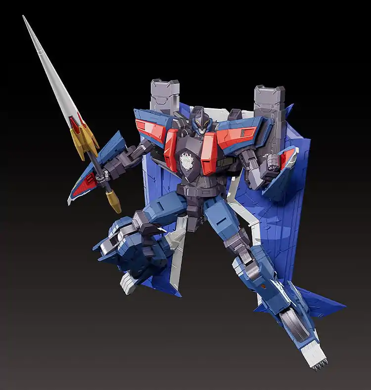 Dancouga - Super Bestia Maszyna Bóg Diecast / PVC Figurka The Gattai Black Wing 20 cm zdjęcie produktu