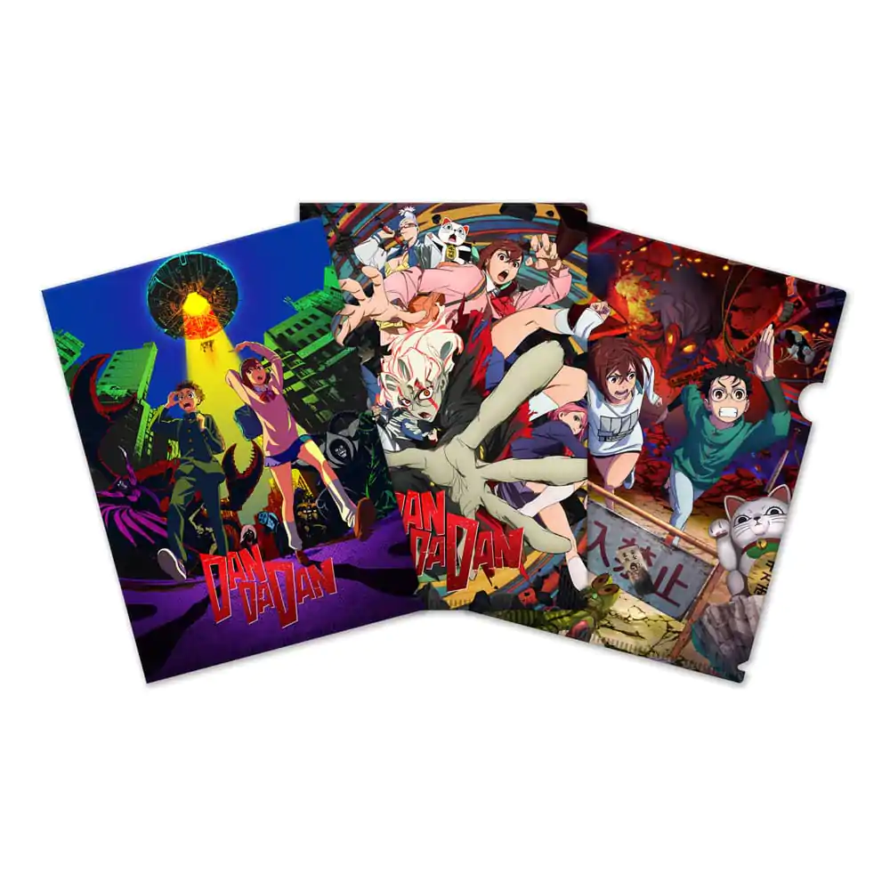 Dandadan Clearfile 3-Set Zestaw Segregatorów/Teczki 3 szt. zdjęcie produktu