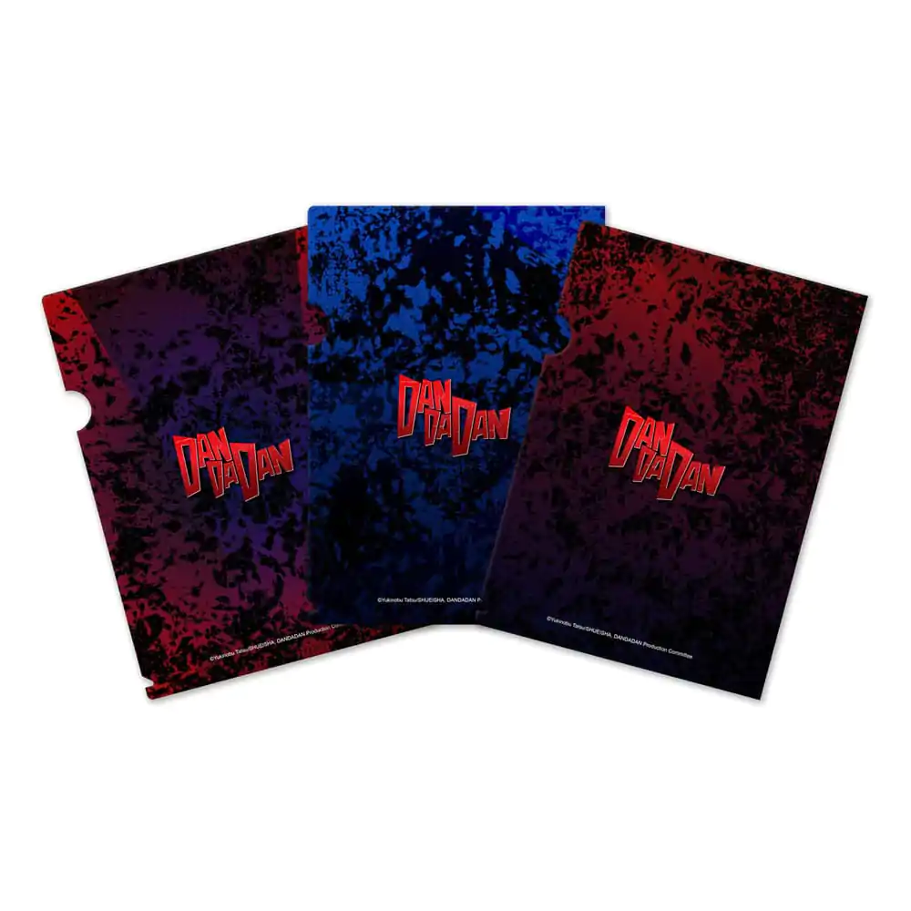 Dandadan Clearfile 3-Set Zestaw Segregatorów/Teczki 3 szt. zdjęcie produktu