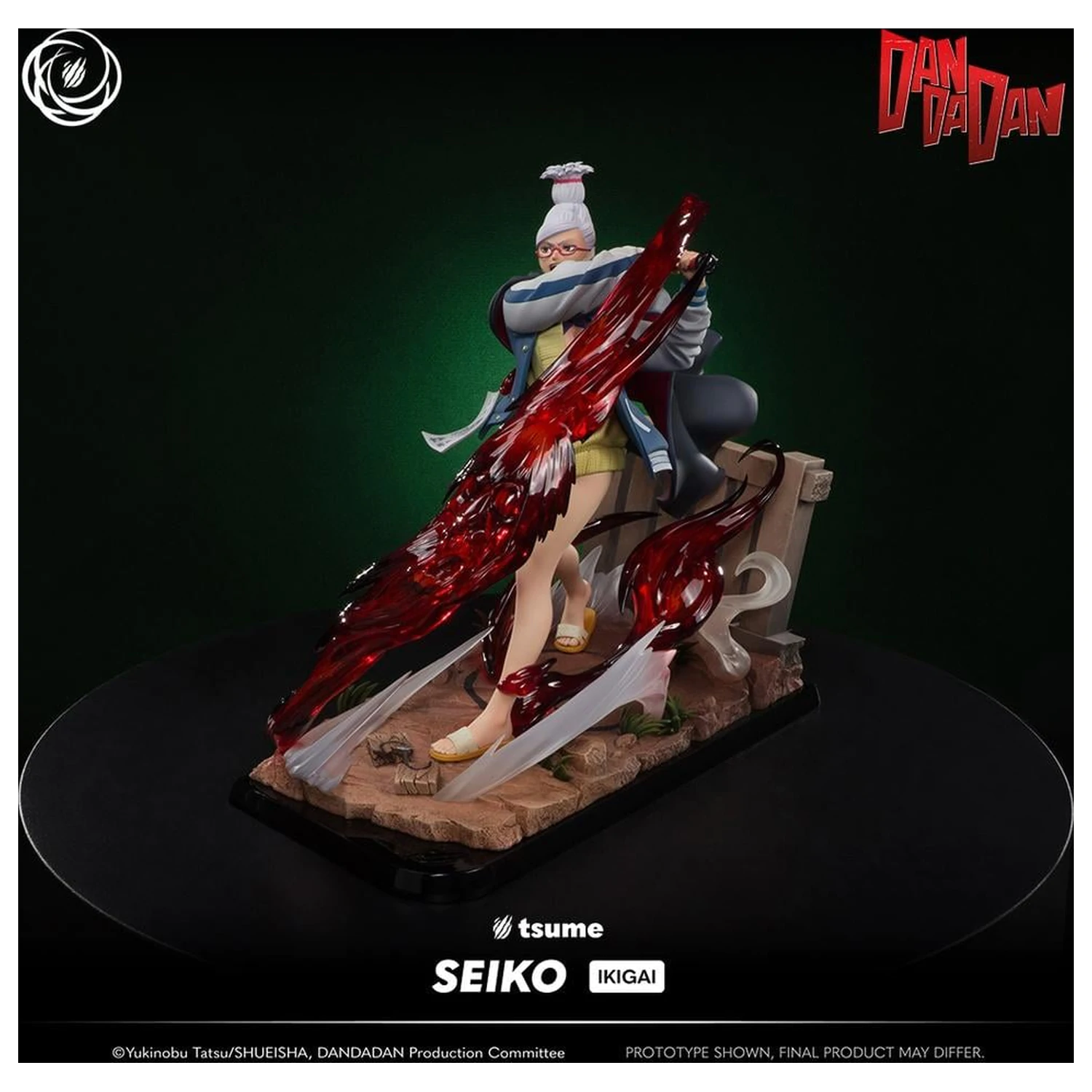 Statuetka Dandadan Seiko Ikigai 1/6 Tsume 34 cm zdjęcie produktu