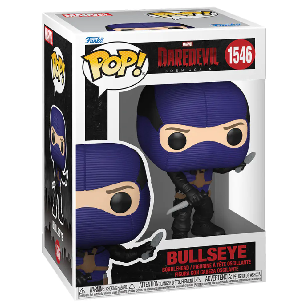 Daredevil: Born Again Funko POP! Figurka Marvel Vinyl Bullseye 9 cm zdjęcie produktu
