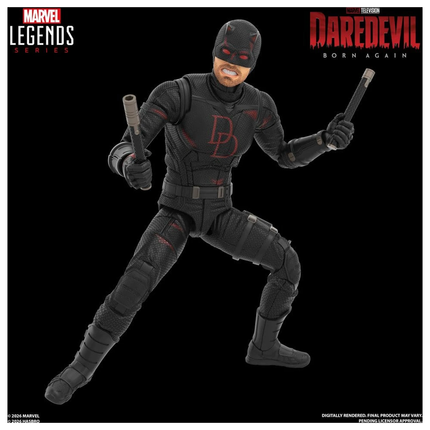 Daredevil: Born Again Marvel Legends Figurki Akcji 2-pak Daredevil & Jessica Jones 15 cm zdjęcie produktu
