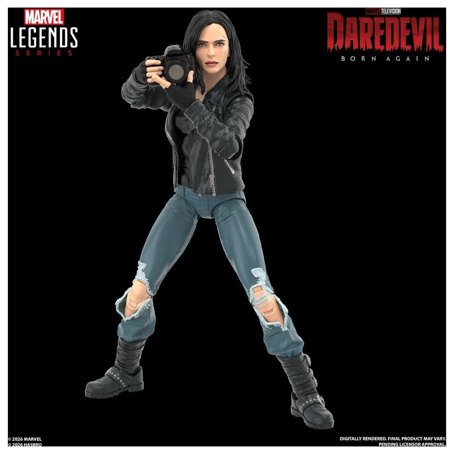 Daredevil: Born Again Marvel Legends Figurki Akcji 2-pak Daredevil & Jessica Jones 15 cm zdjęcie produktu