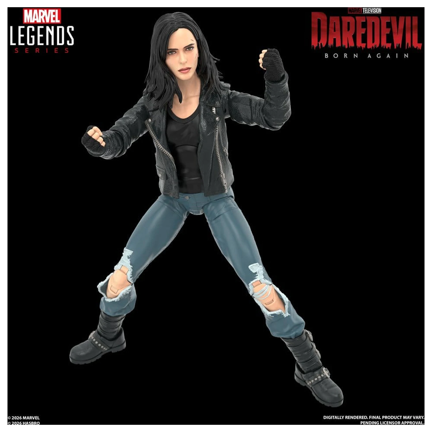 Daredevil: Born Again Marvel Legends Figurki Akcji 2-pak Daredevil & Jessica Jones 15 cm zdjęcie produktu