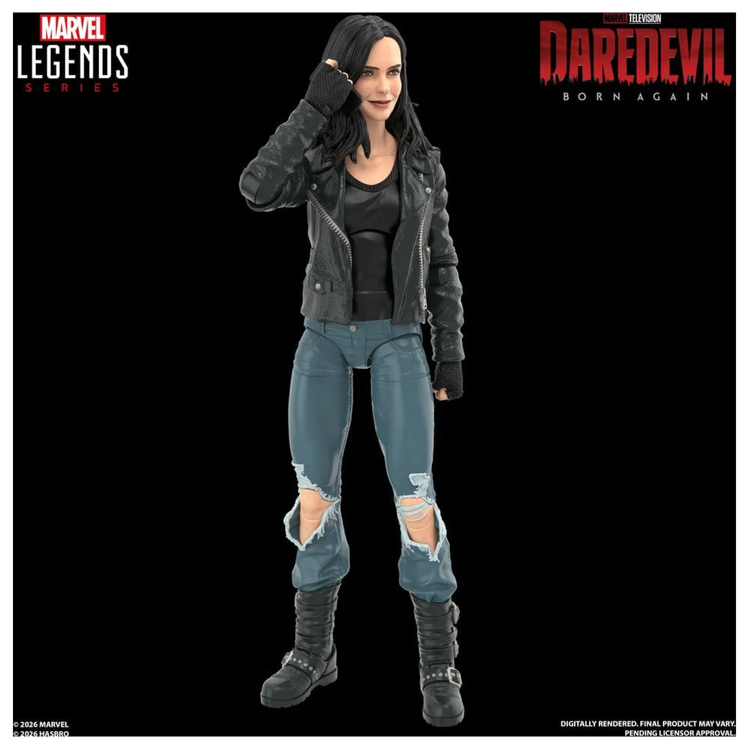 Daredevil: Born Again Marvel Legends Figurki Akcji 2-pak Daredevil & Jessica Jones 15 cm zdjęcie produktu