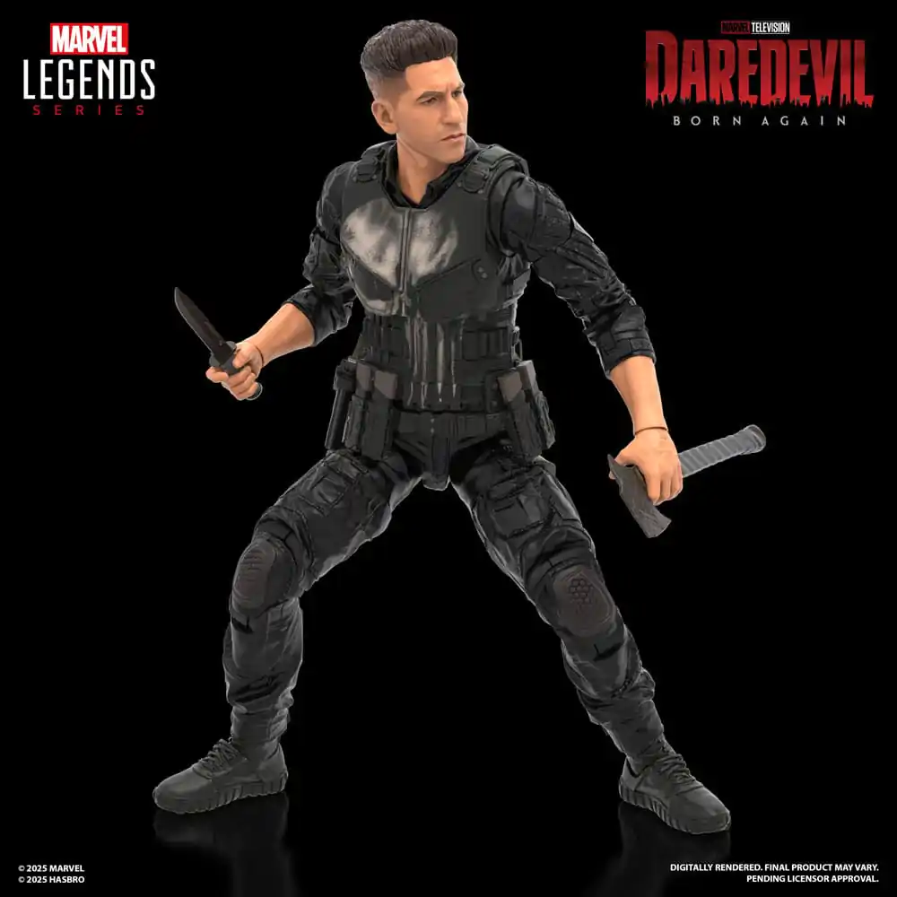 Daredevil: Born Again Marvel Legends Figurka Akcji Punisher 15 cm zdjęcie produktu