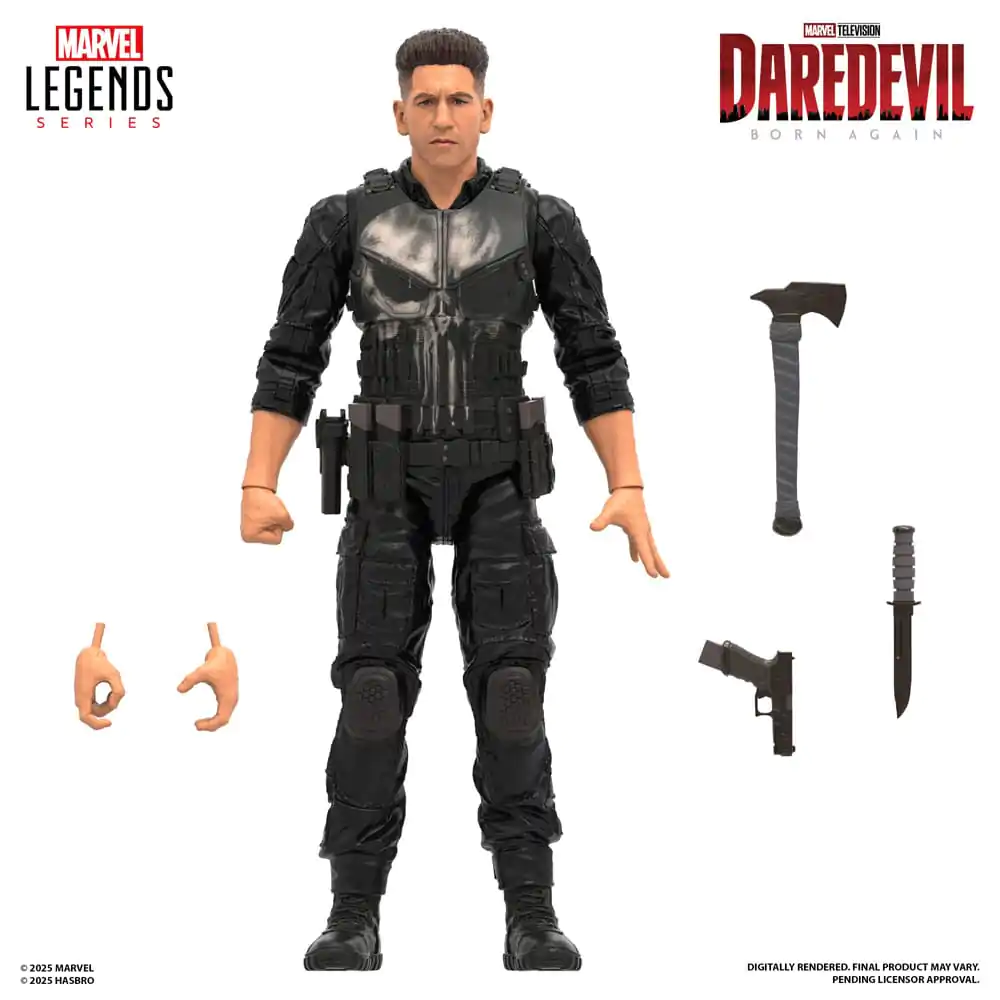 Daredevil: Born Again Marvel Legends Figurka Akcji Punisher 15 cm zdjęcie produktu