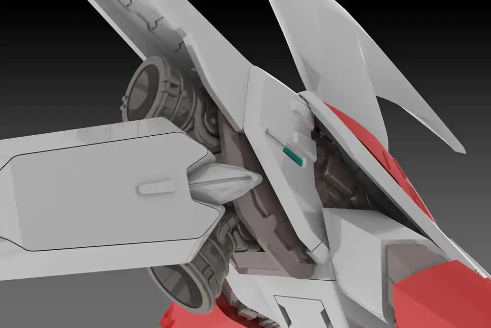 Dariusburst CS Rdzenny plastikowy zestaw 1/144 Legend Silver Hawk 3F-1B Kosmiczny Myśliwiec 14 cm zdjęcie produktu